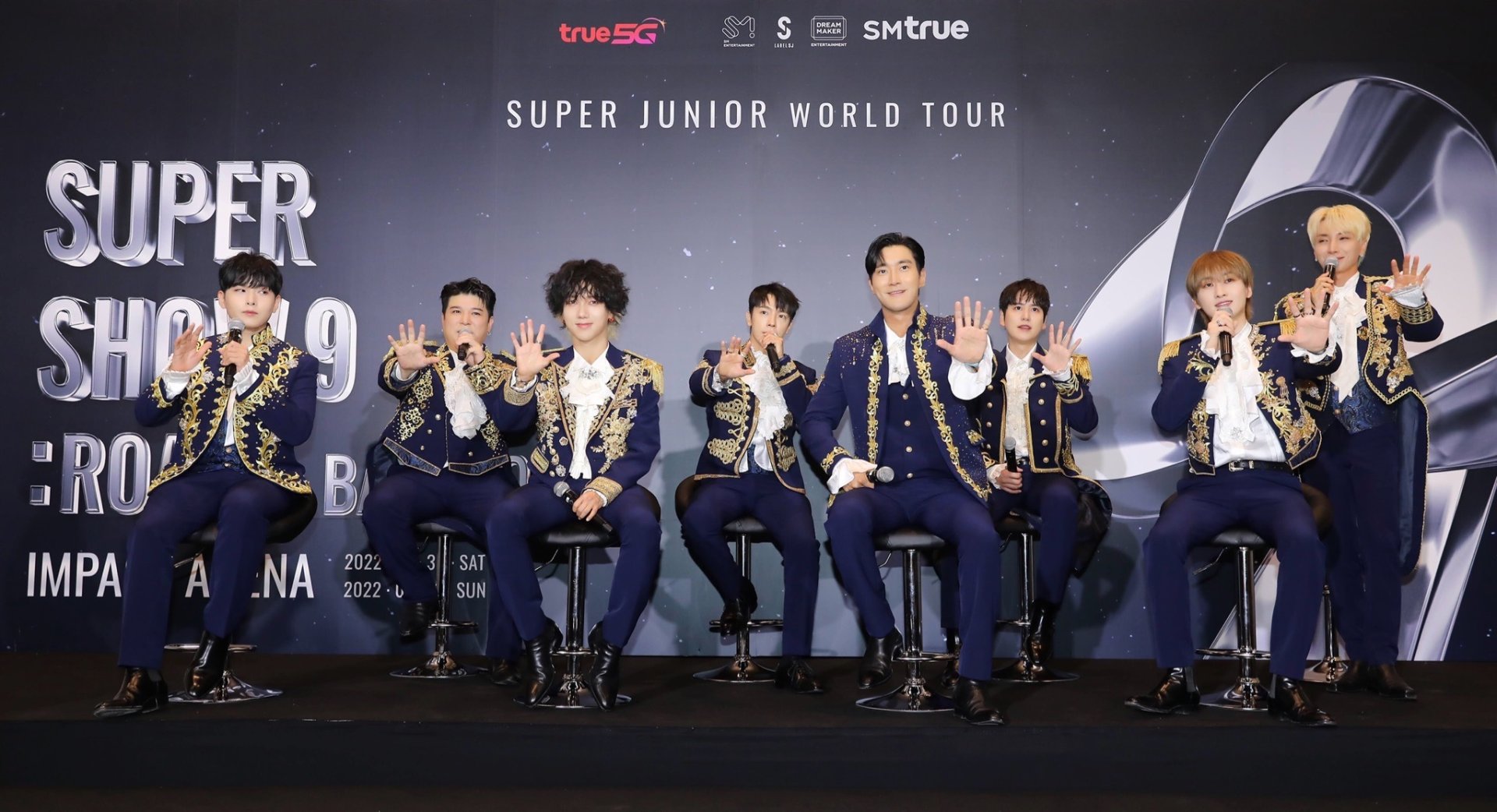 มาพร้อมแรงคิดถึง! ‘SUPER JUNIOR’ ร่วมงานแถลงข่าวพร้อมประกาศจุดเริ่มต้นของการเดินทางครั้งใหม่กับคอนเสิร์ต SUPER SHOW 9 ก่อนอ้อนอยากเป็นพรีเซ็นเตอร์ 'มะม่วง' ในไทย